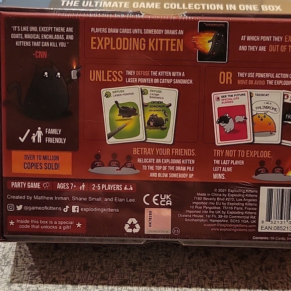 Original Edition Card Game - Red - Picture 3 of 4